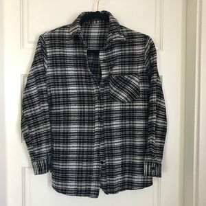 Brandy Melville plaid flannel